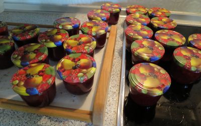 würzige Blaubeerkonfitüre